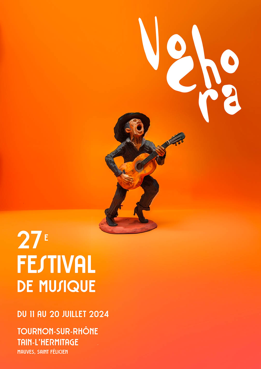 Festival de musique VOCHORA. Du 11 au 20 juillet 2024.